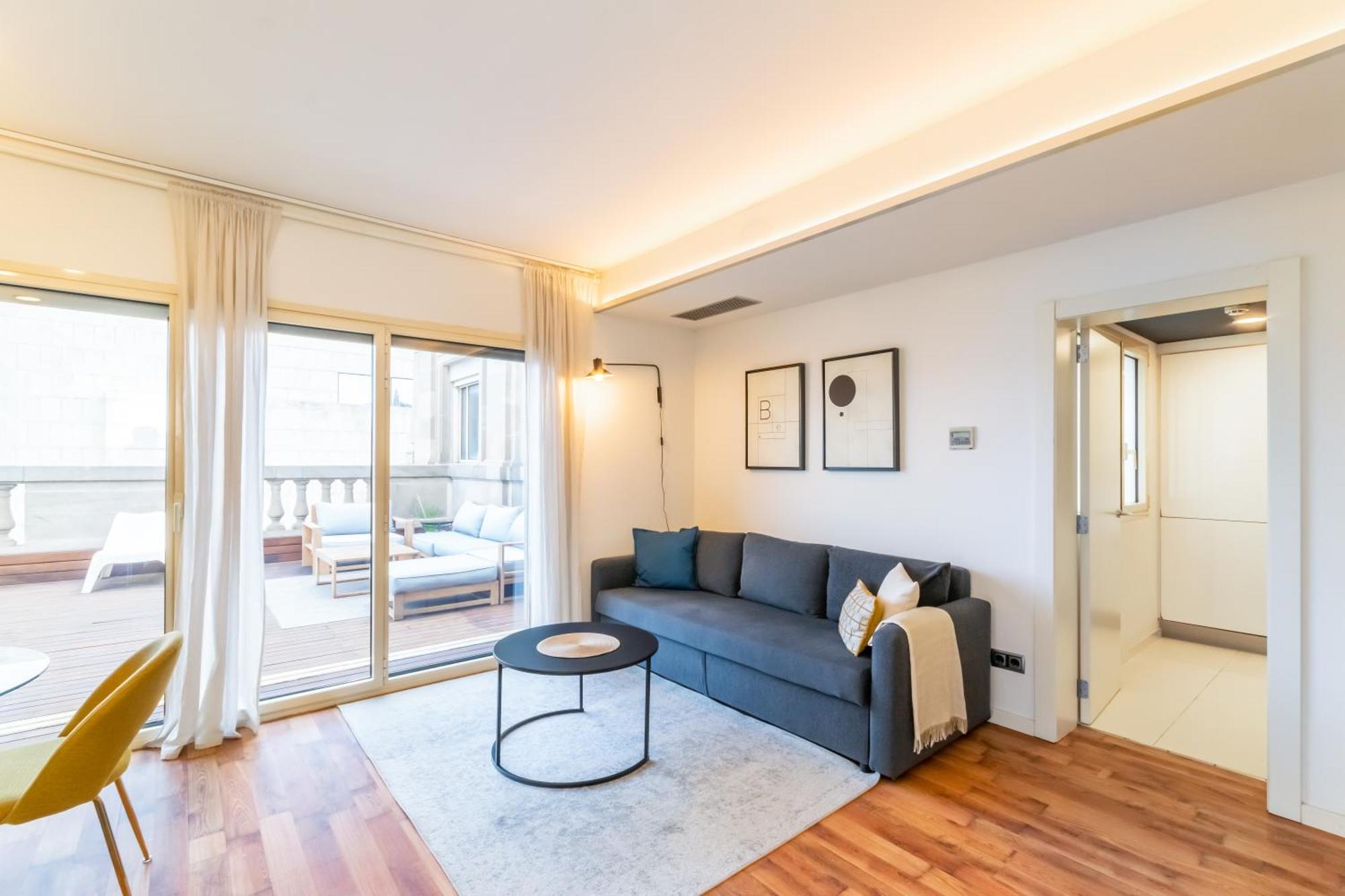 Unique Rentals - Placa Catalunya Central Apartments Barcelona Luaran gambar