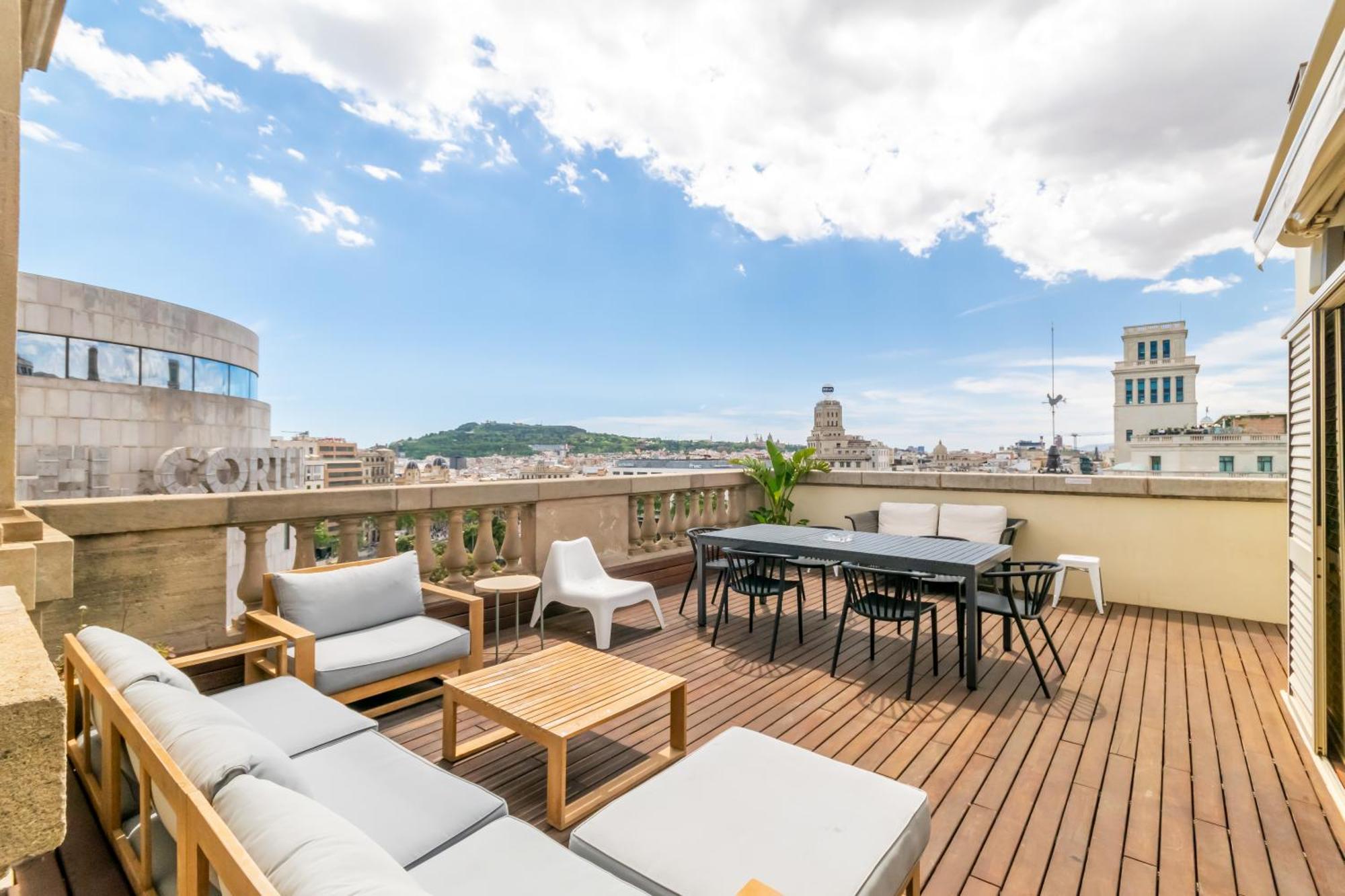 Unique Rentals - Placa Catalunya Central Apartments Barcelona Luaran gambar