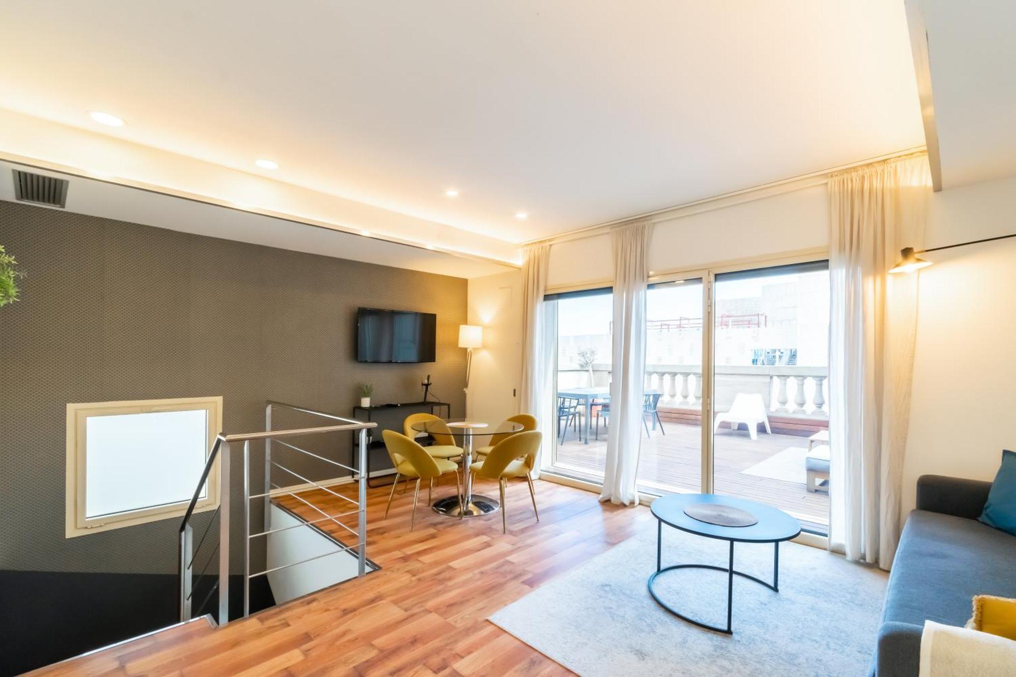 Unique Rentals - Placa Catalunya Central Apartments Barcelona Luaran gambar