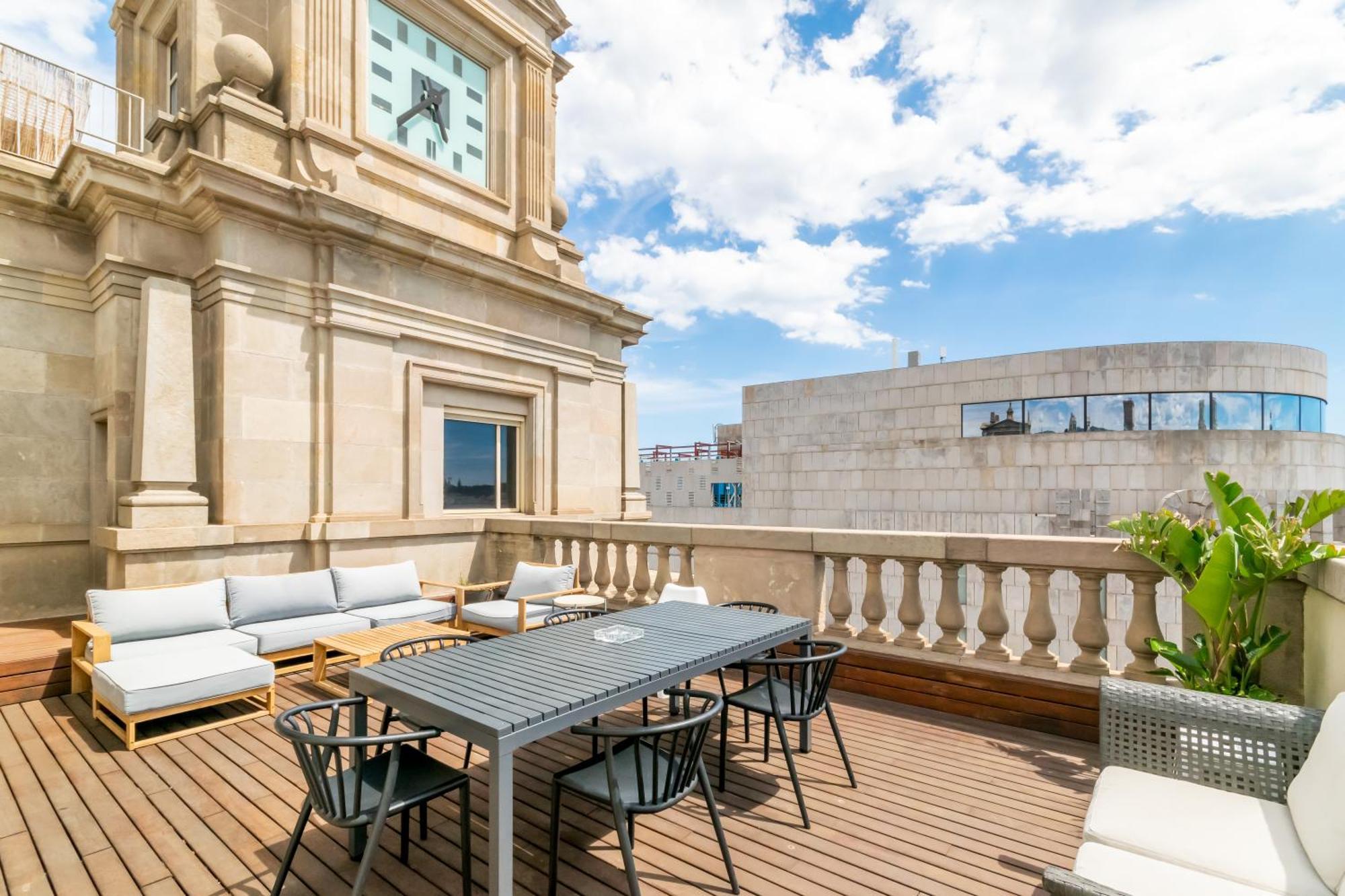 Unique Rentals - Placa Catalunya Central Apartments Barcelona Luaran gambar