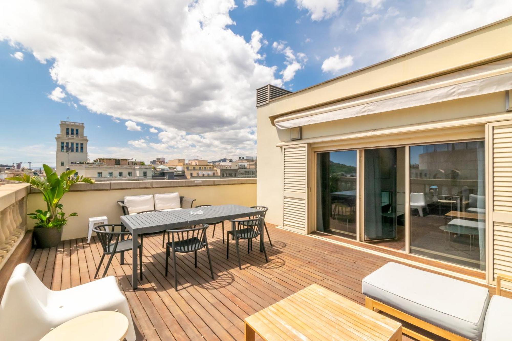 Unique Rentals - Placa Catalunya Central Apartments Barcelona Luaran gambar