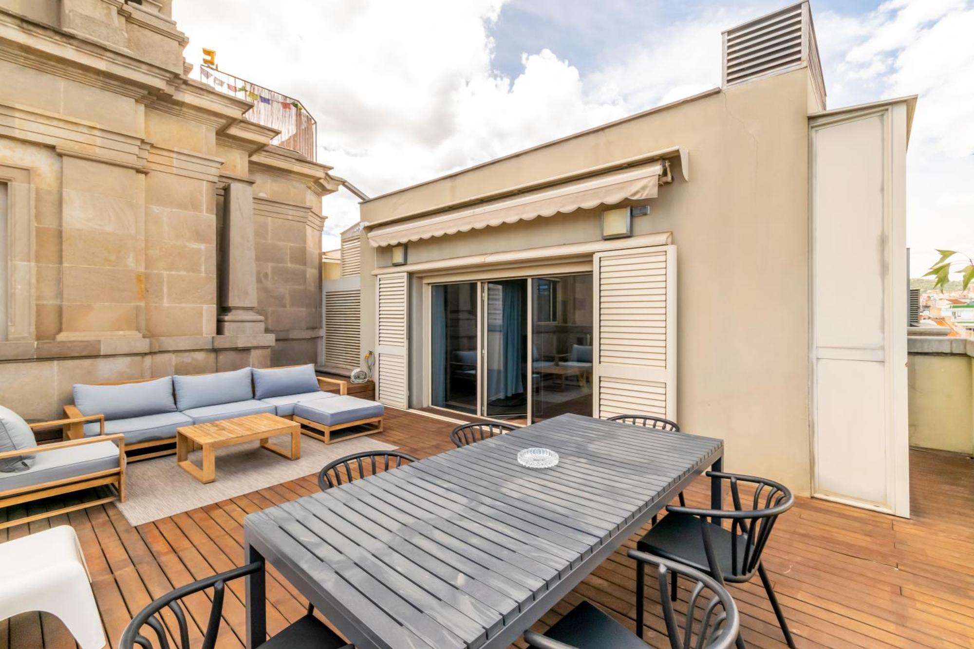 Unique Rentals - Placa Catalunya Central Apartments Barcelona Luaran gambar
