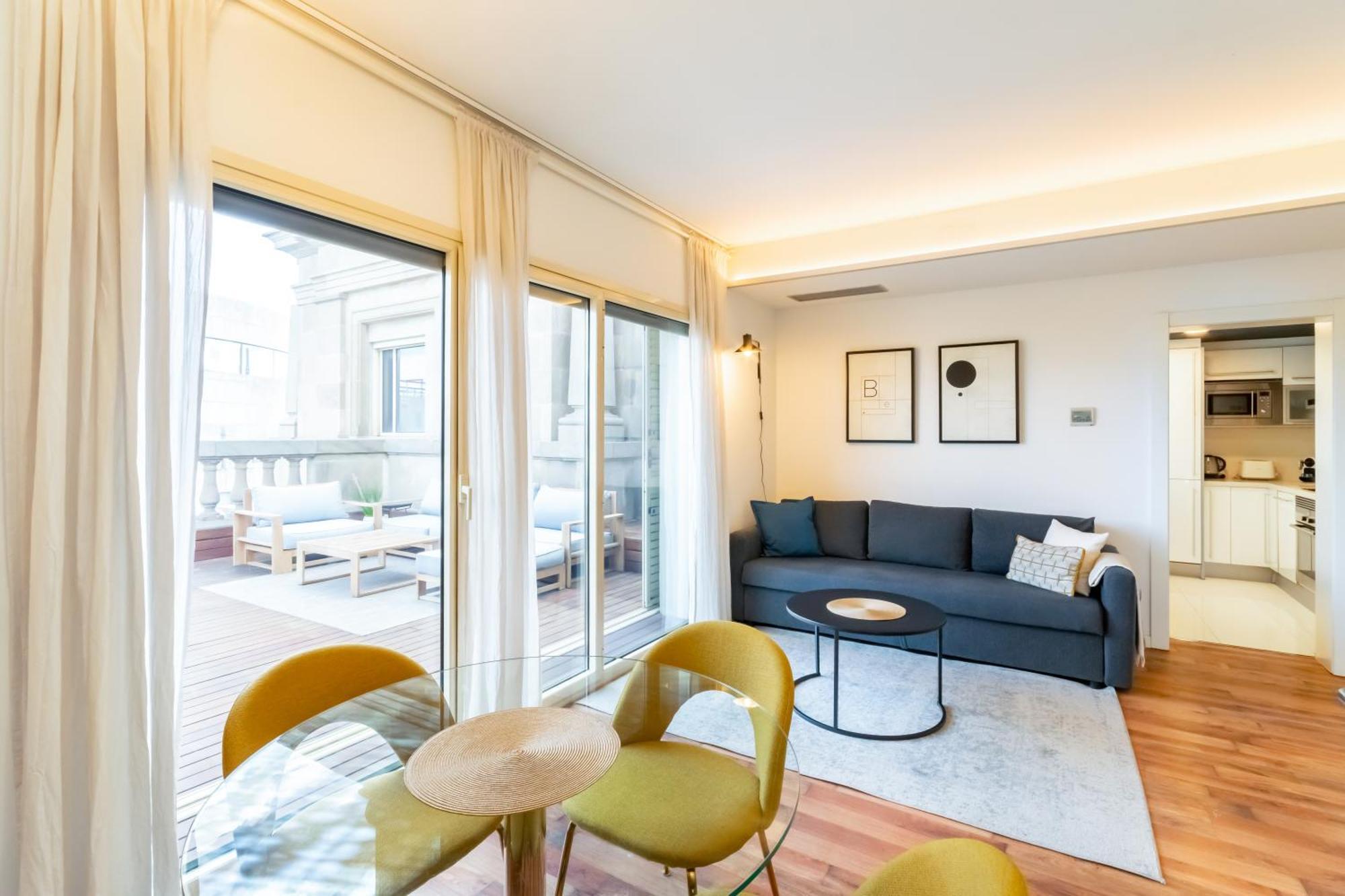 Unique Rentals - Placa Catalunya Central Apartments Barcelona Luaran gambar