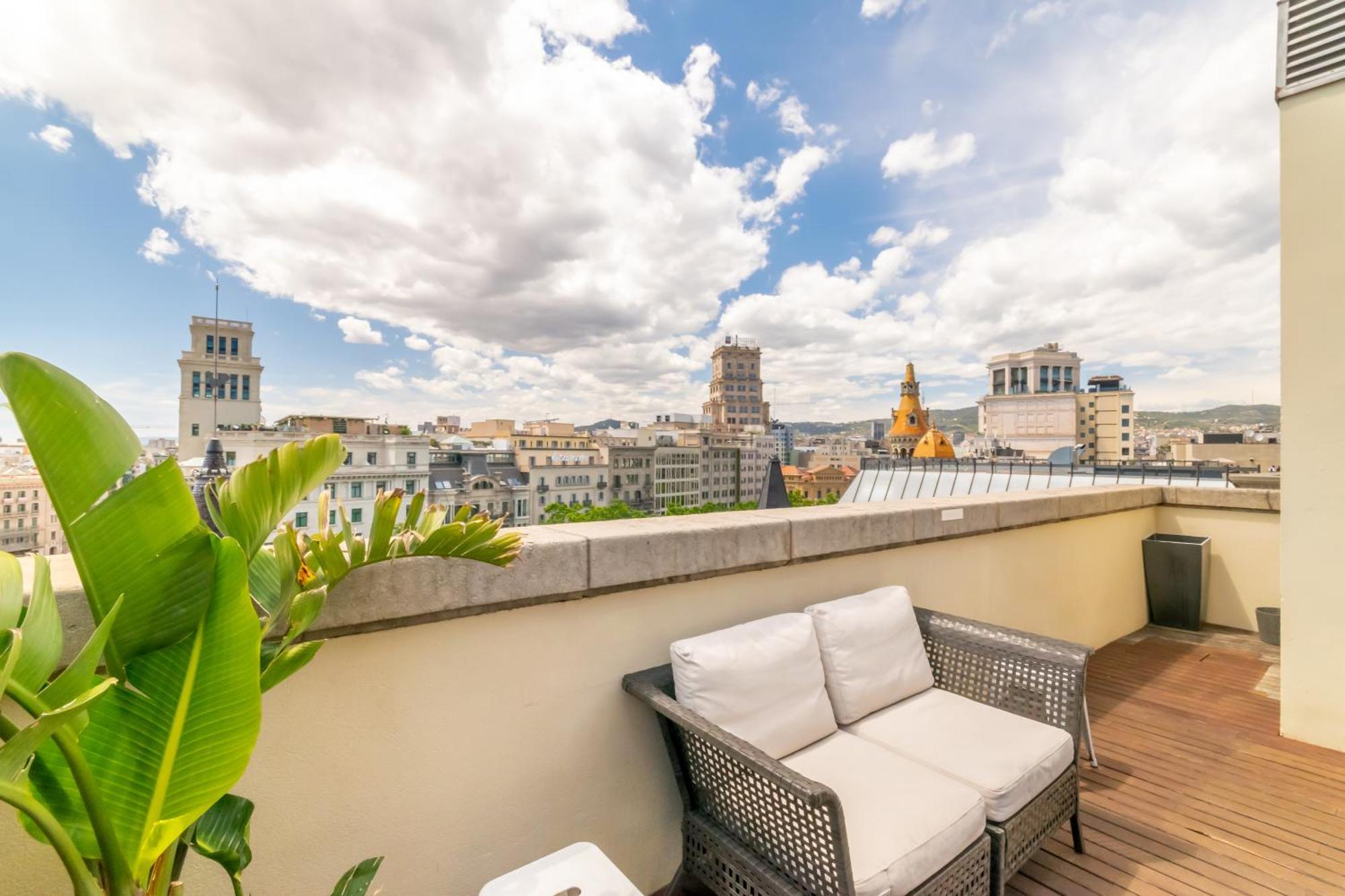 Unique Rentals - Placa Catalunya Central Apartments Barcelona Luaran gambar